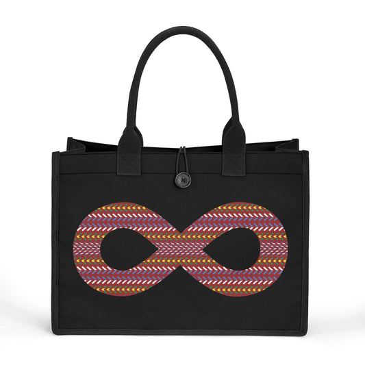 Métis Infinity Sash Premium Canvas Tote Bag