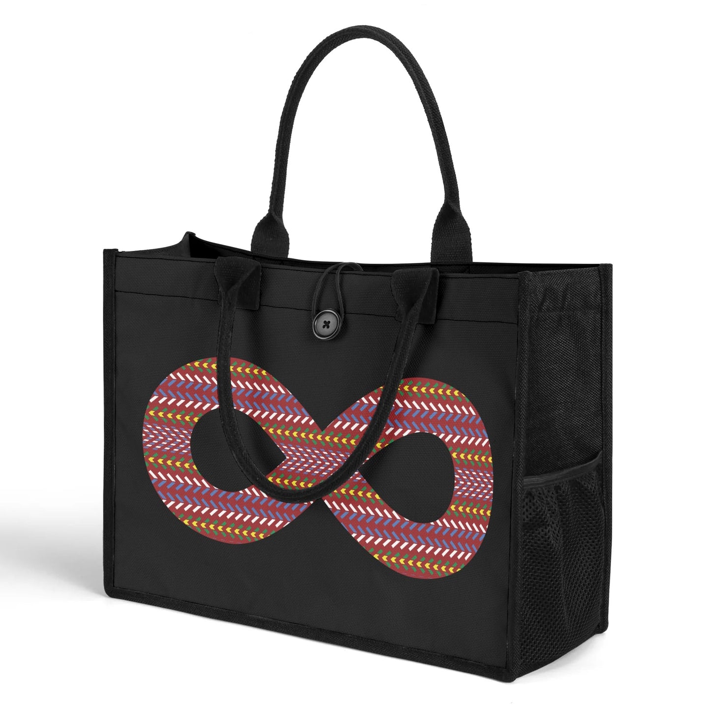 Métis Infinity Sash Premium Canvas Tote Bag