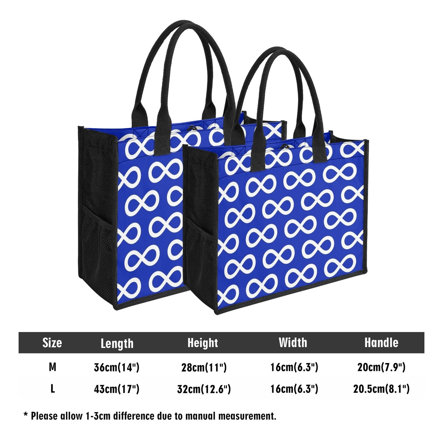 Métis Infinity Premium Canvas Tote Bag