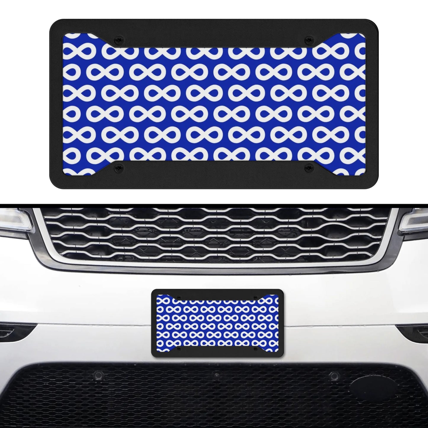 Métis Infinity License Plate