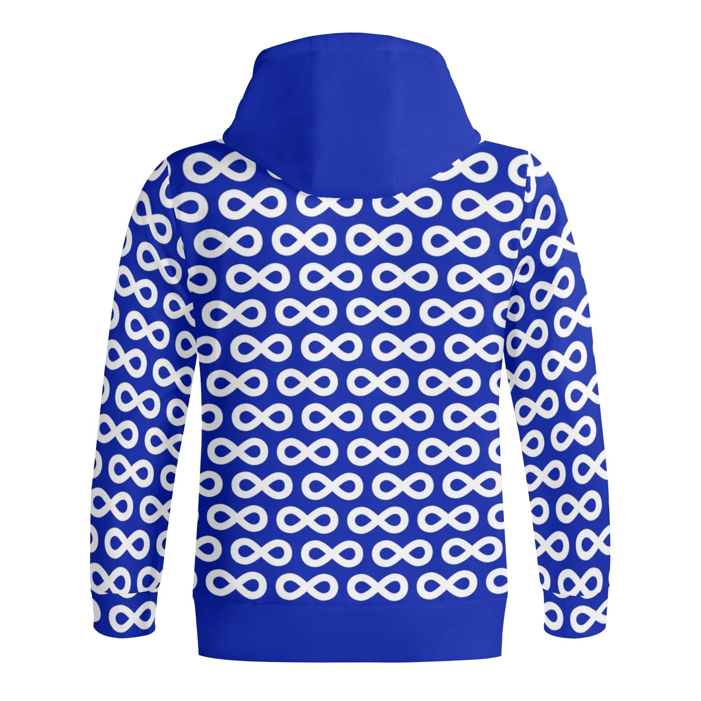 Unisex Métis Infinity Full Zip Turtleneck Hoodie