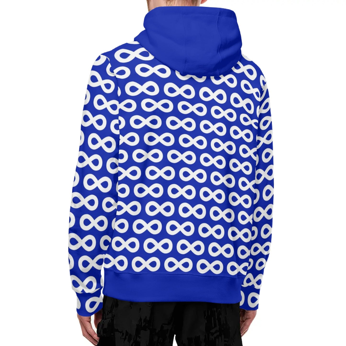 Unisex Métis Infinity Full Zip Turtleneck Hoodie