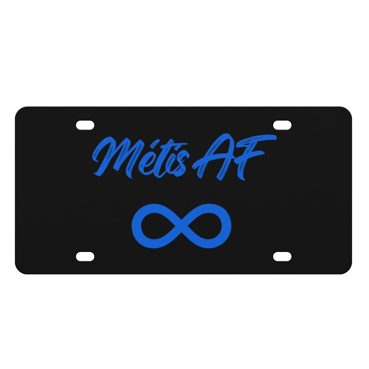 Métis AF License Plate