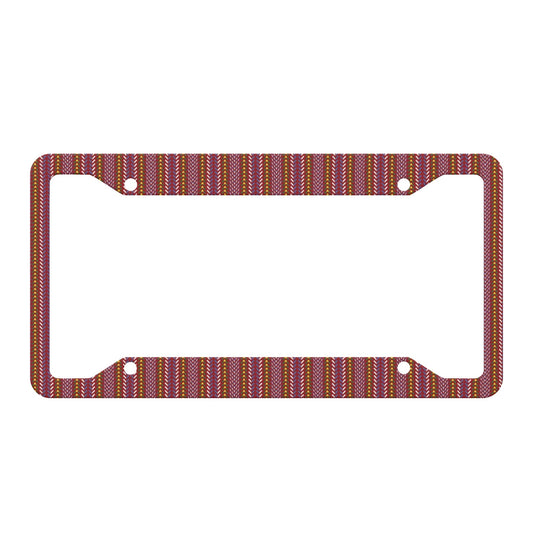 Métis Sash License Plate Frame