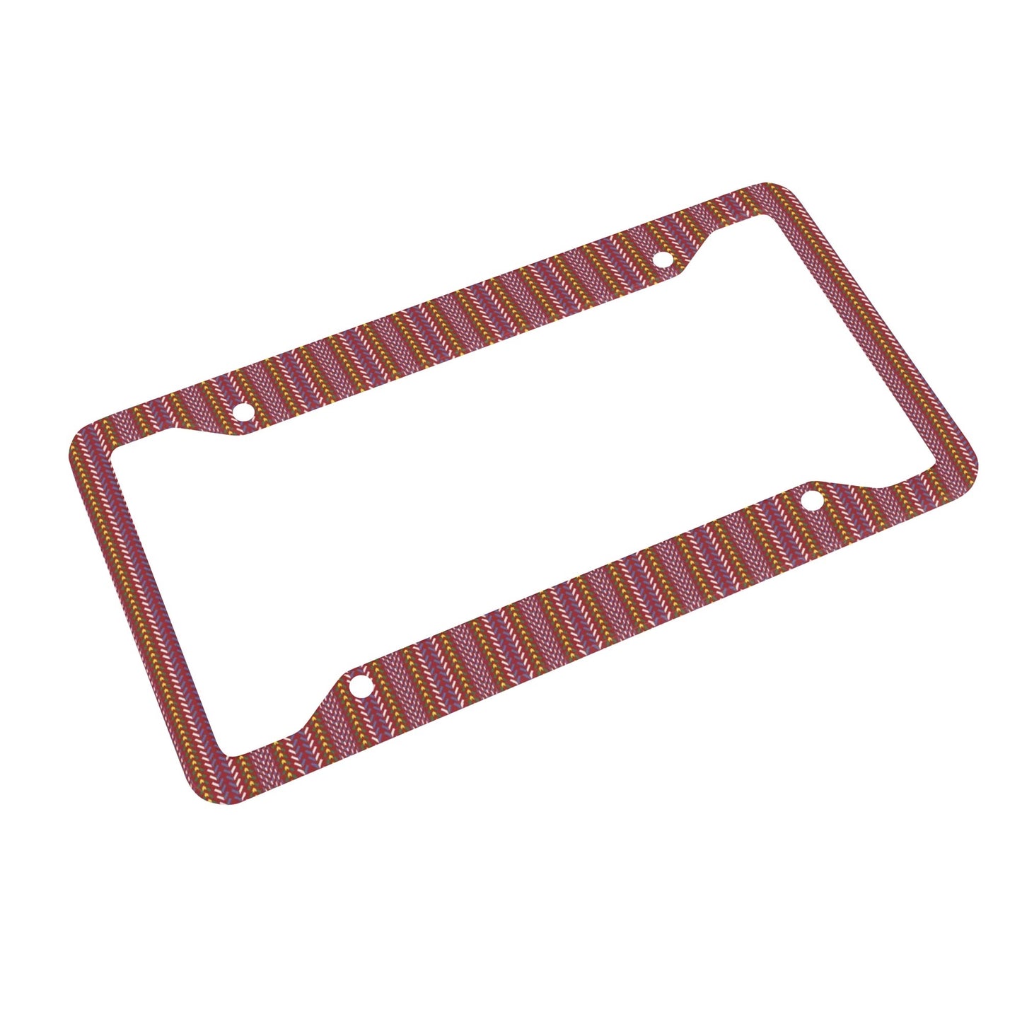 Métis Sash License Plate Frame