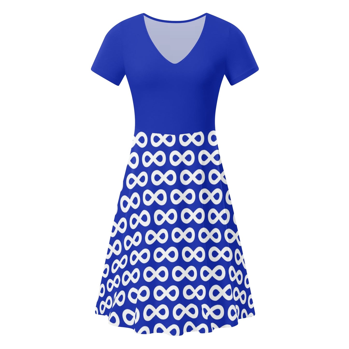 Women's Métis Infinity Blue Summer Dress