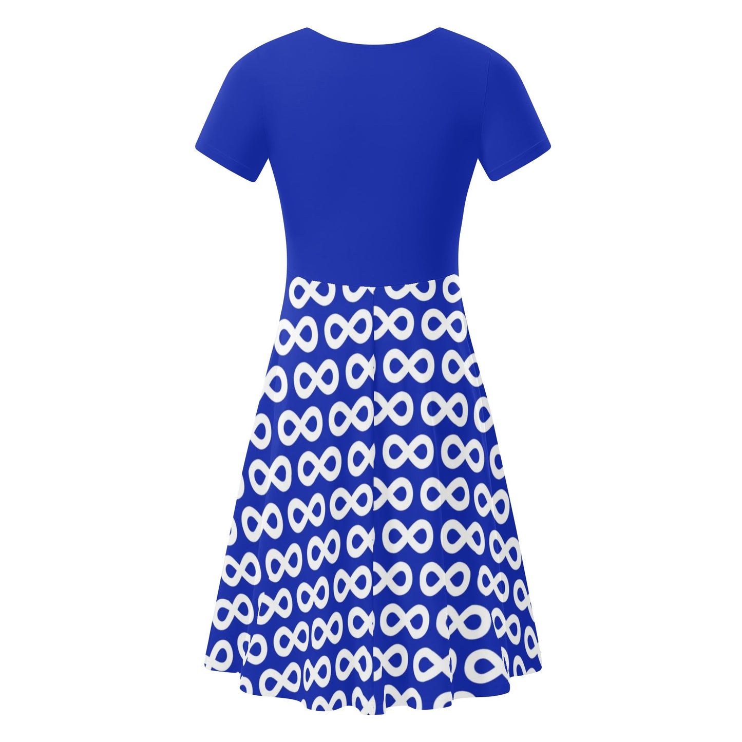 Women's Métis Infinity Blue Summer Dress