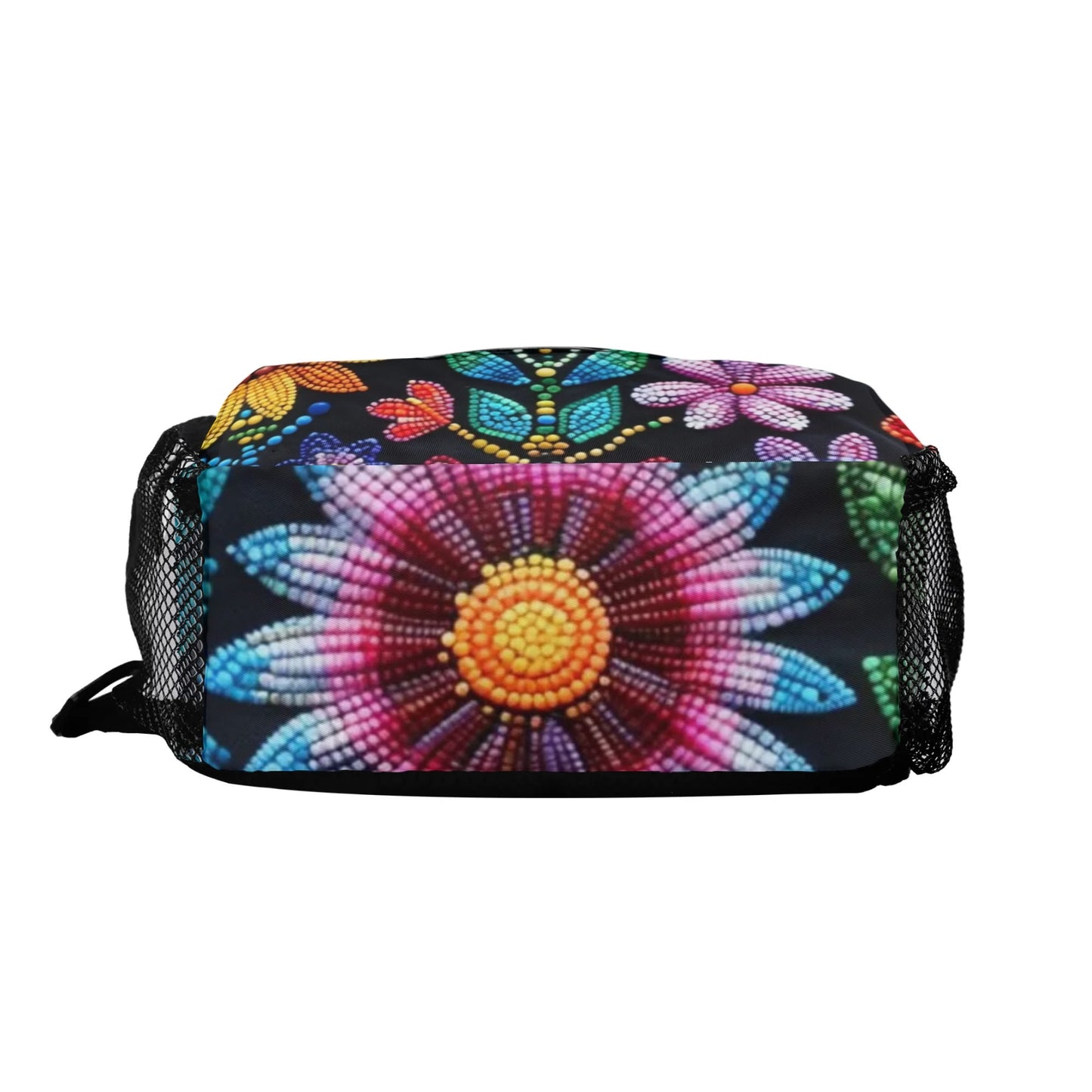 Summer Flower Beaded Crossbody Chest Bag