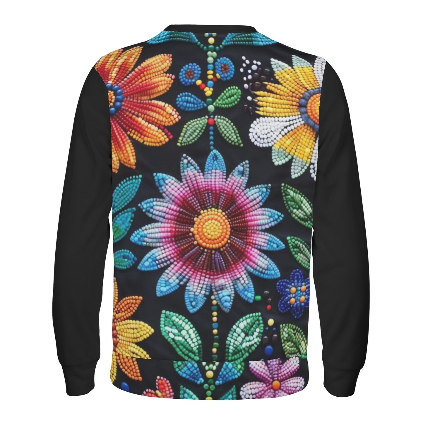 Children's Summer Flower Beaded Sweater