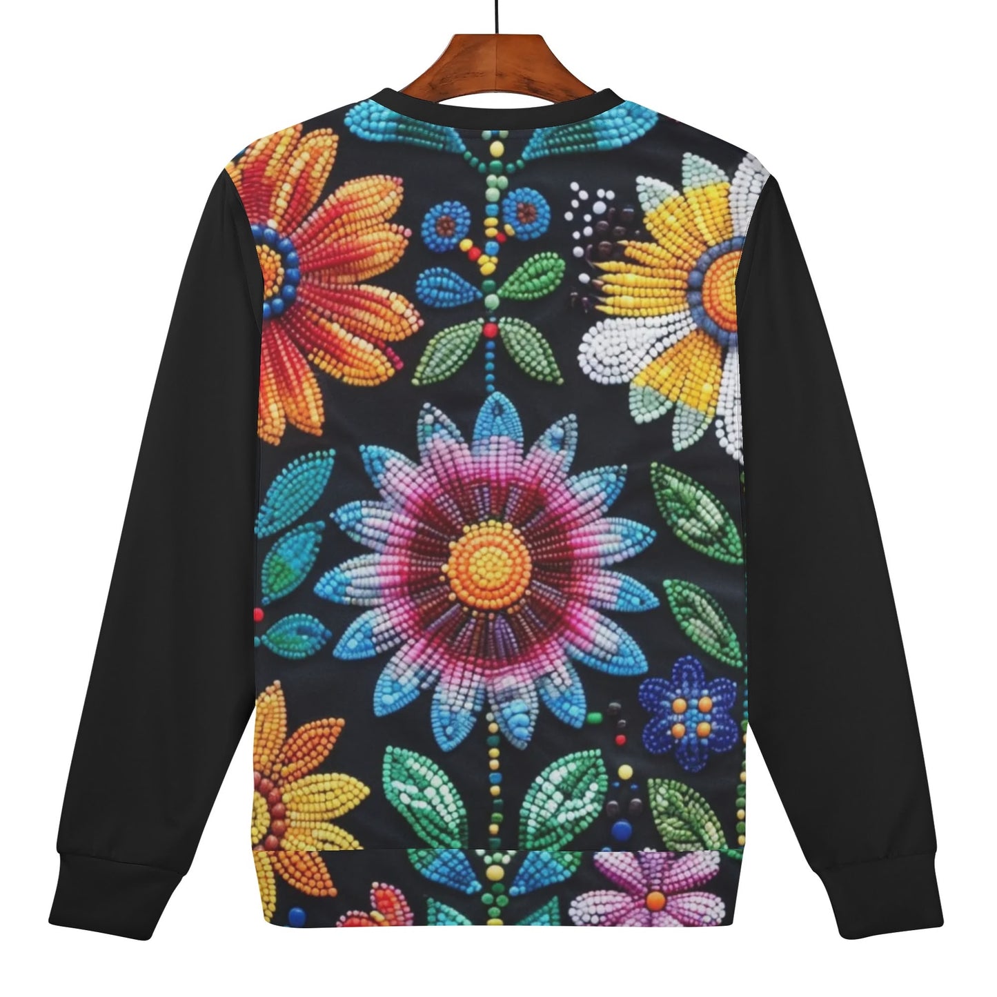 Children's Summer Flower Beaded Sweater