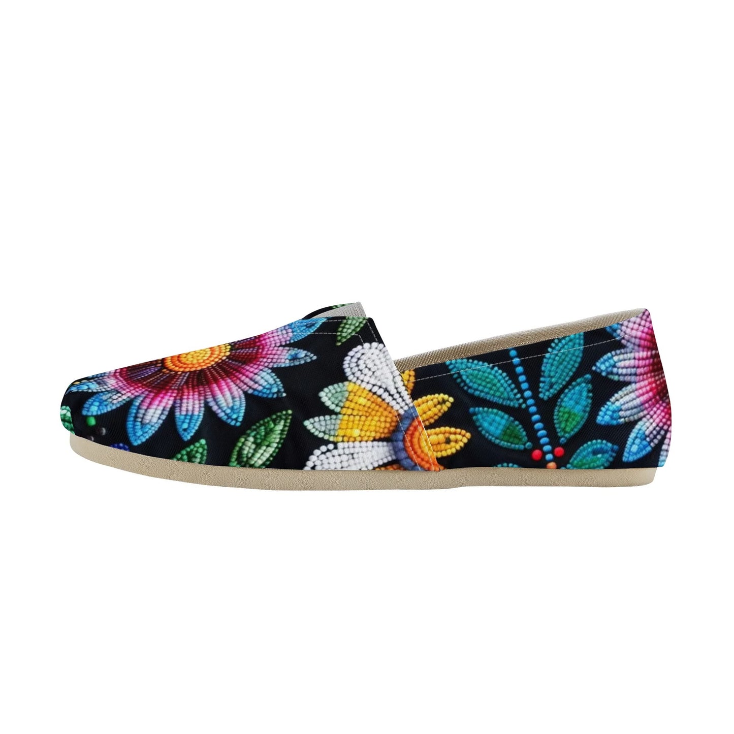 Women's Summer Flower Beaded Casual Shoes