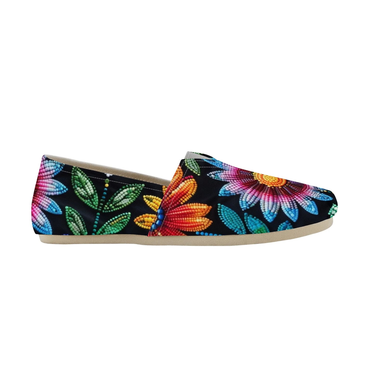 Women's Summer Flower Beaded Casual Shoes