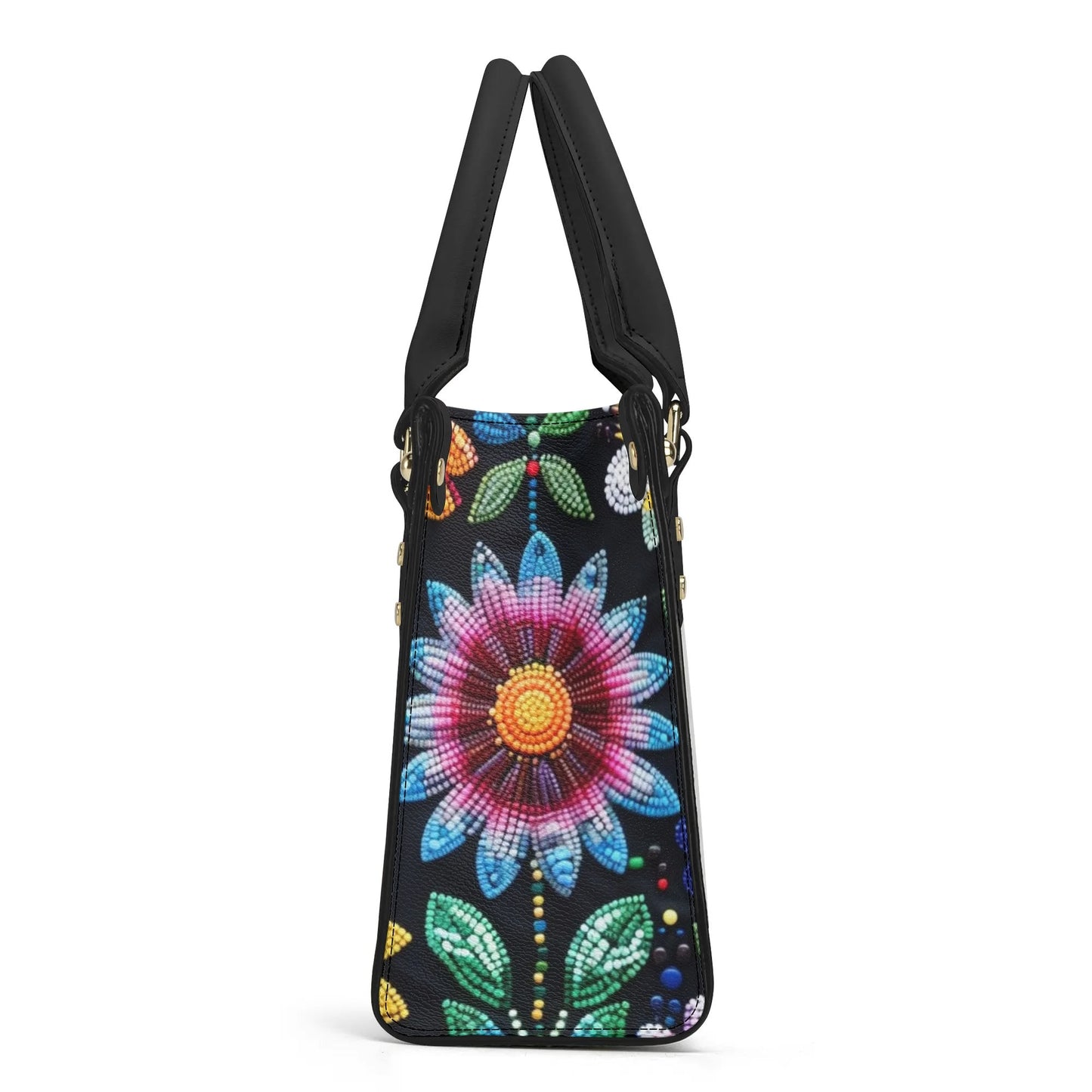 Summer Flower Beaded Handbag