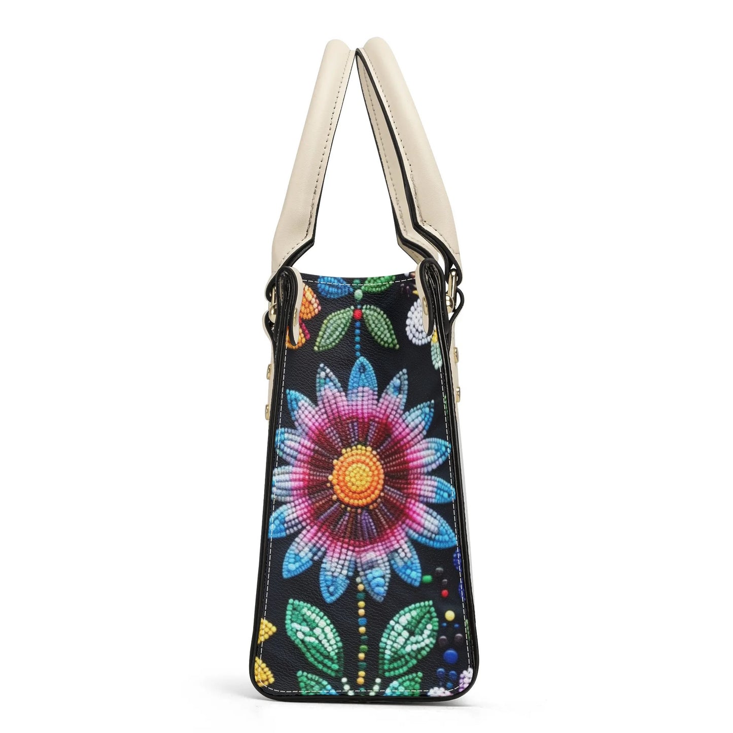 Summer Flower Beaded Handbag