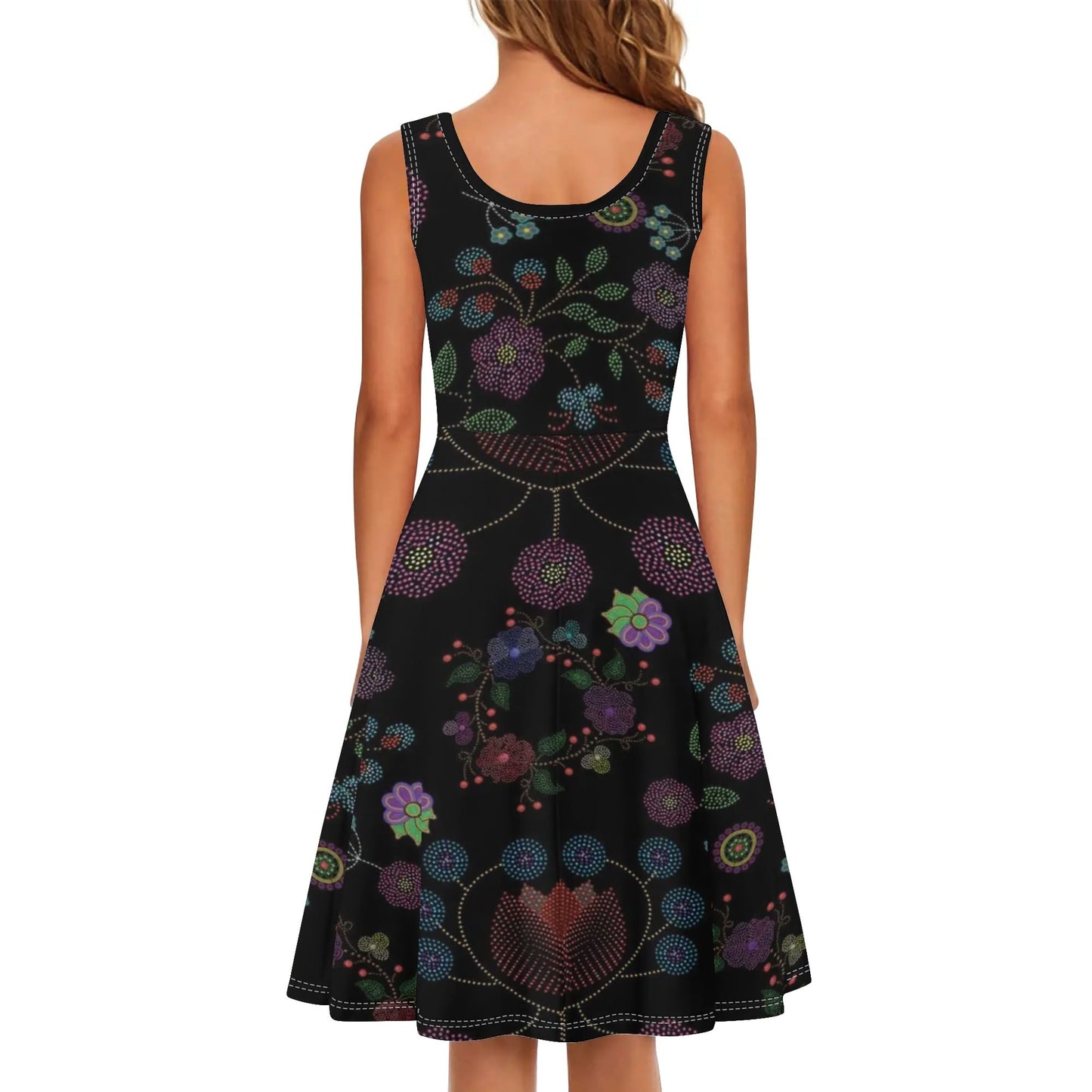 Women's Métis Floral Dotted Tank Dress