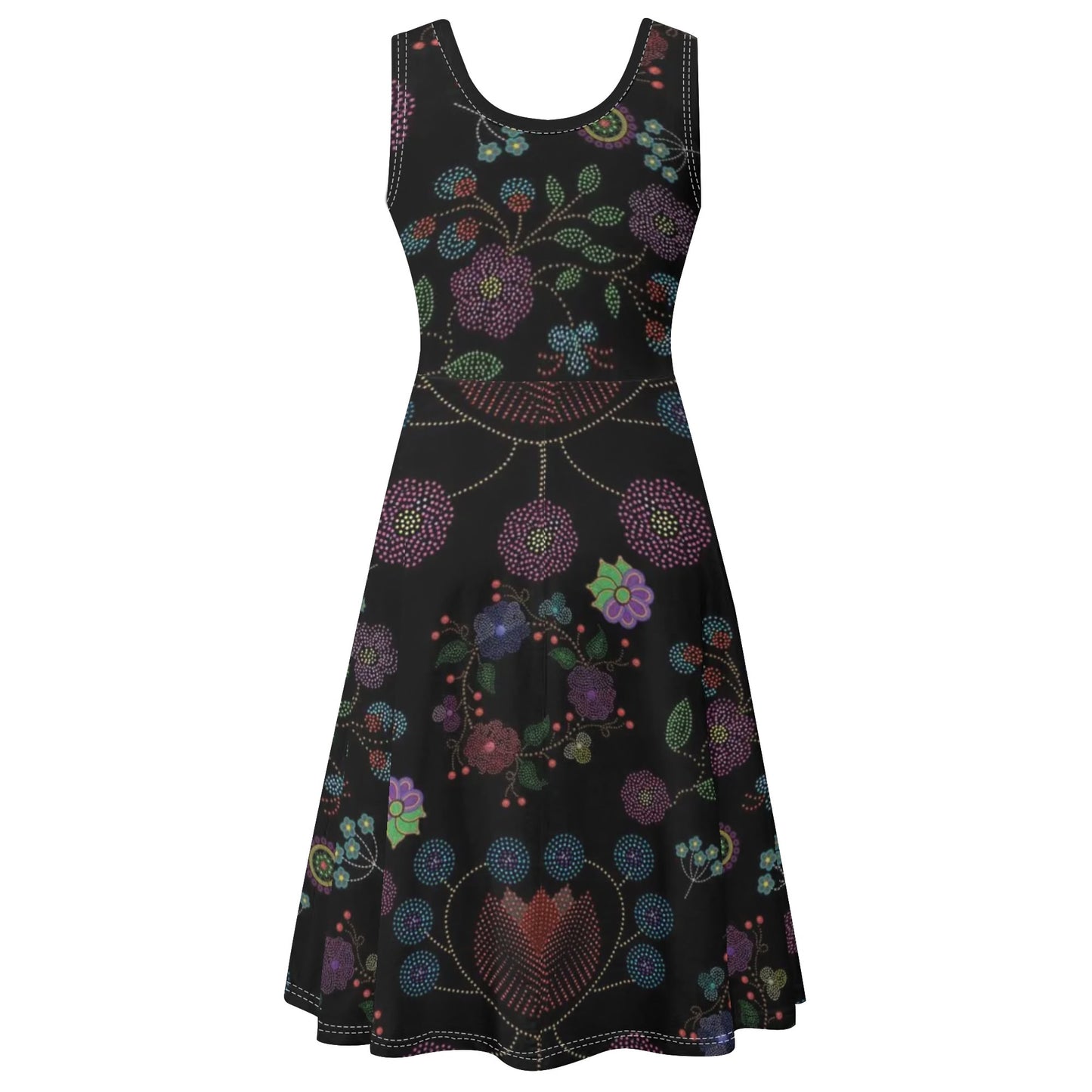 Women's Métis Floral Dotted Tank Dress