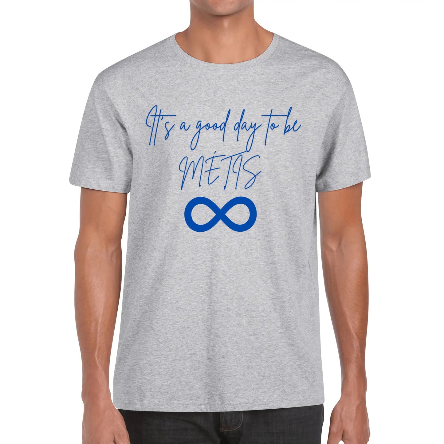 Men's "It's a Good Day to be Métis" Cotton T-Shirt