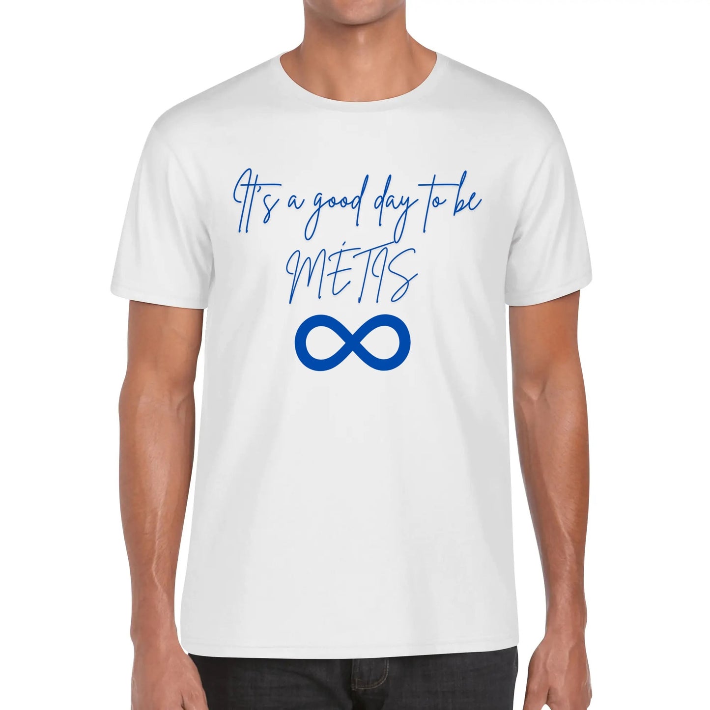 Men's "It's a Good Day to be Métis" Cotton T-Shirt