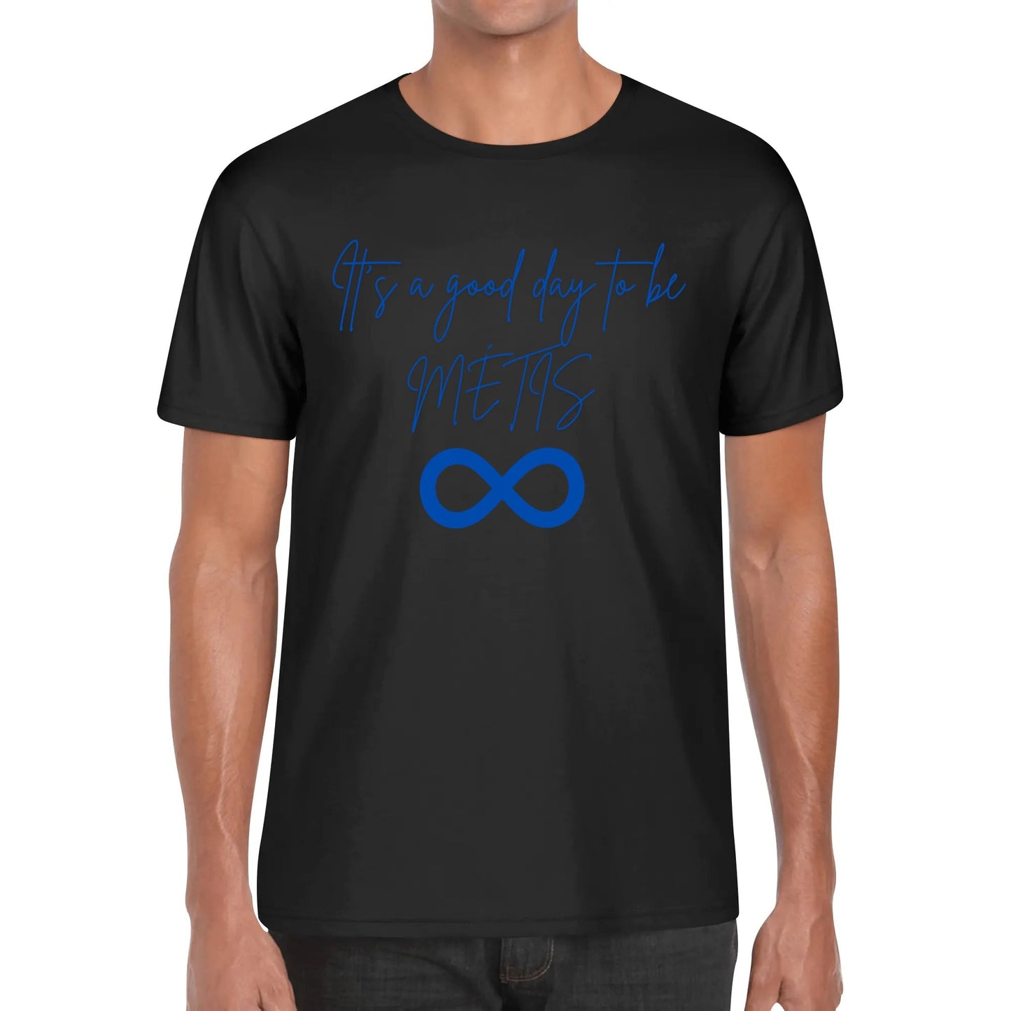 Men's "It's a Good Day to be Métis" Cotton T-Shirt