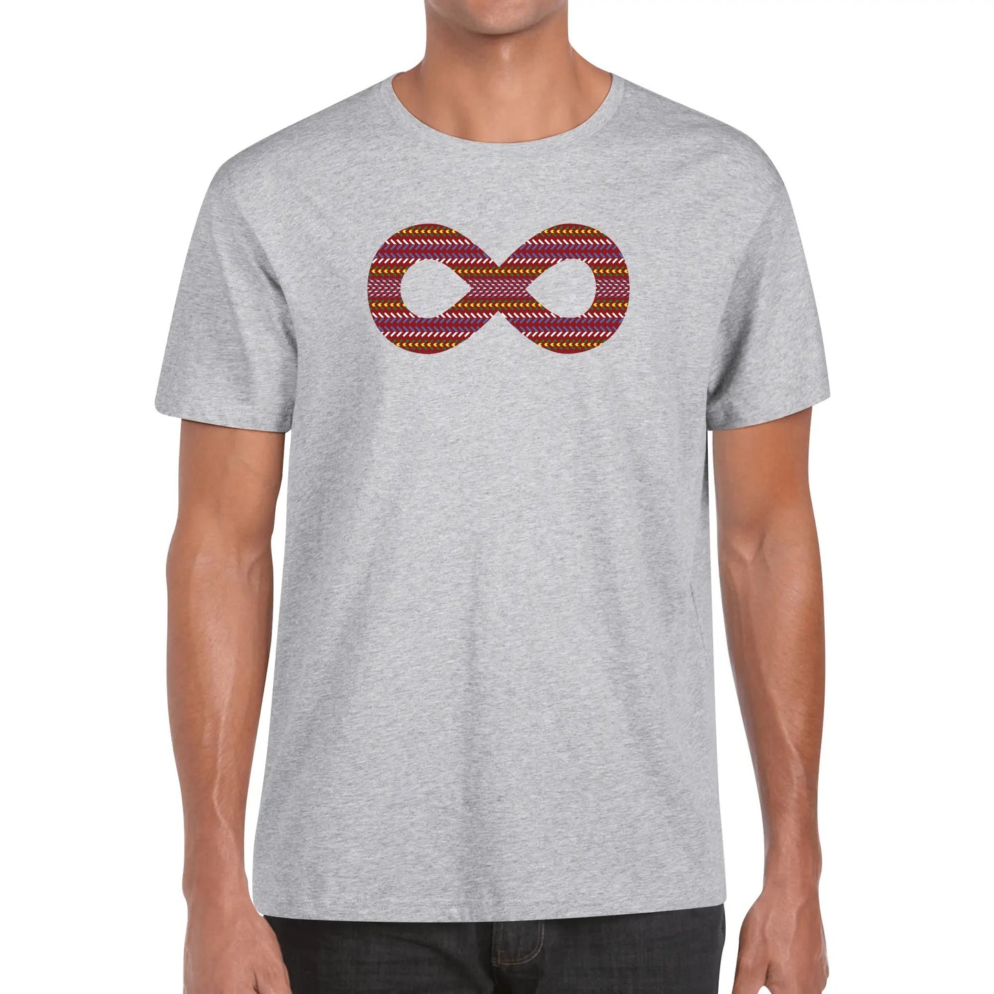 Men's Infinity Sash Cotton T-Shirt