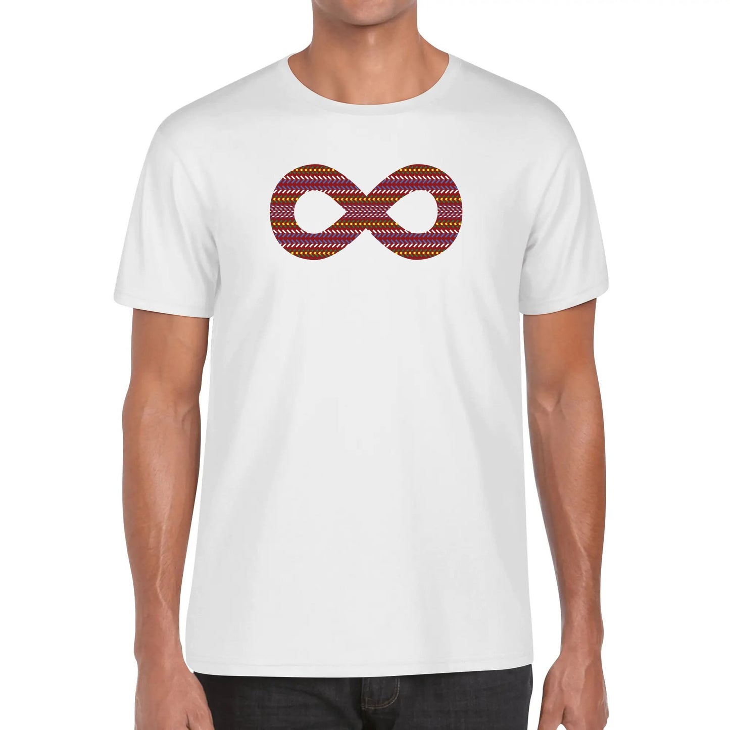 Men's Infinity Sash Cotton T-Shirt