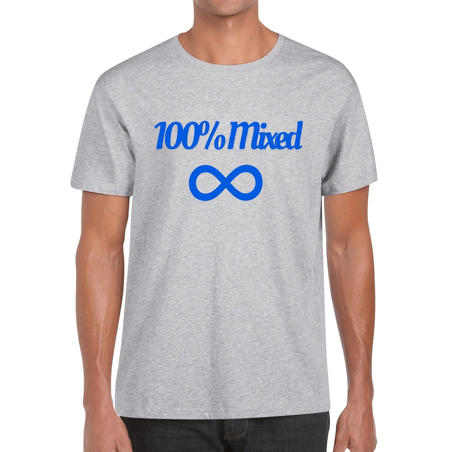 Men's 100% Mixed Cotton T-Shirt