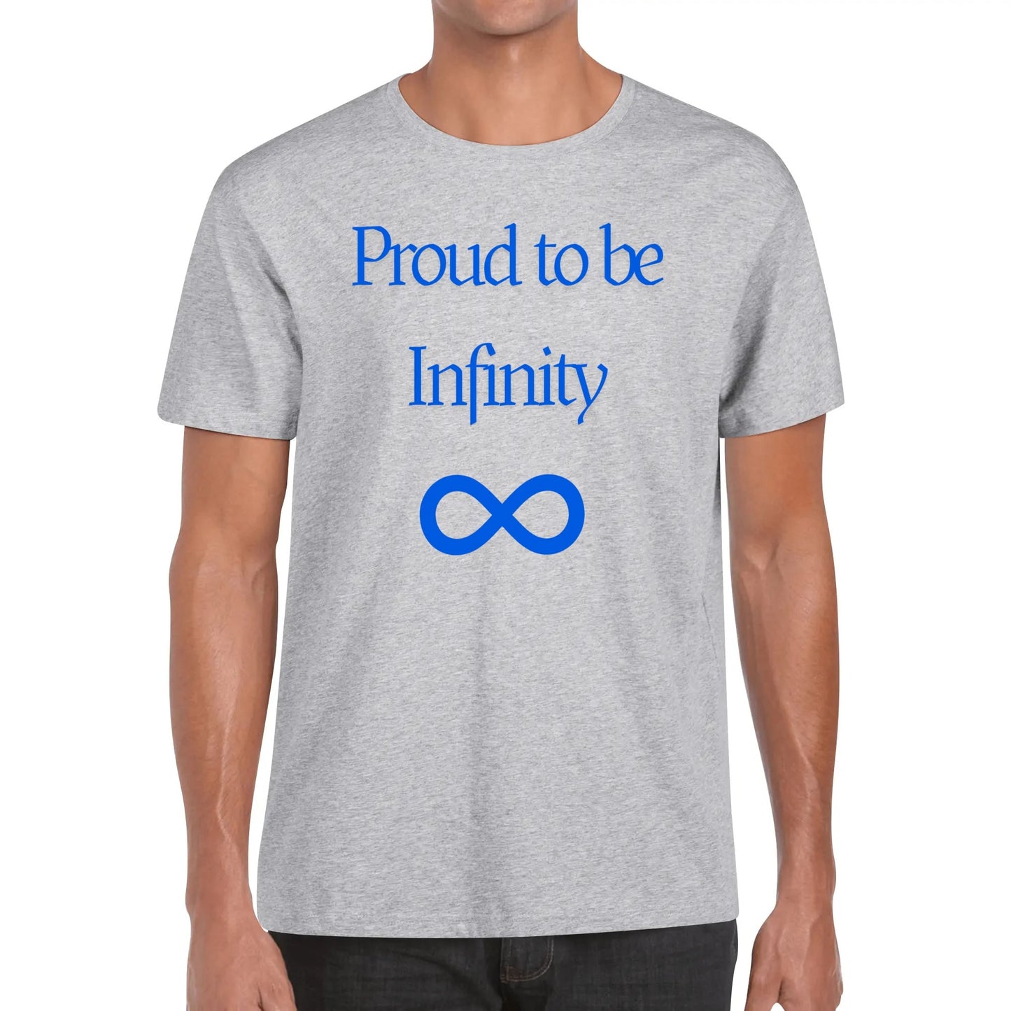 Men's Proud to be Infinity Cotton T-Shirt