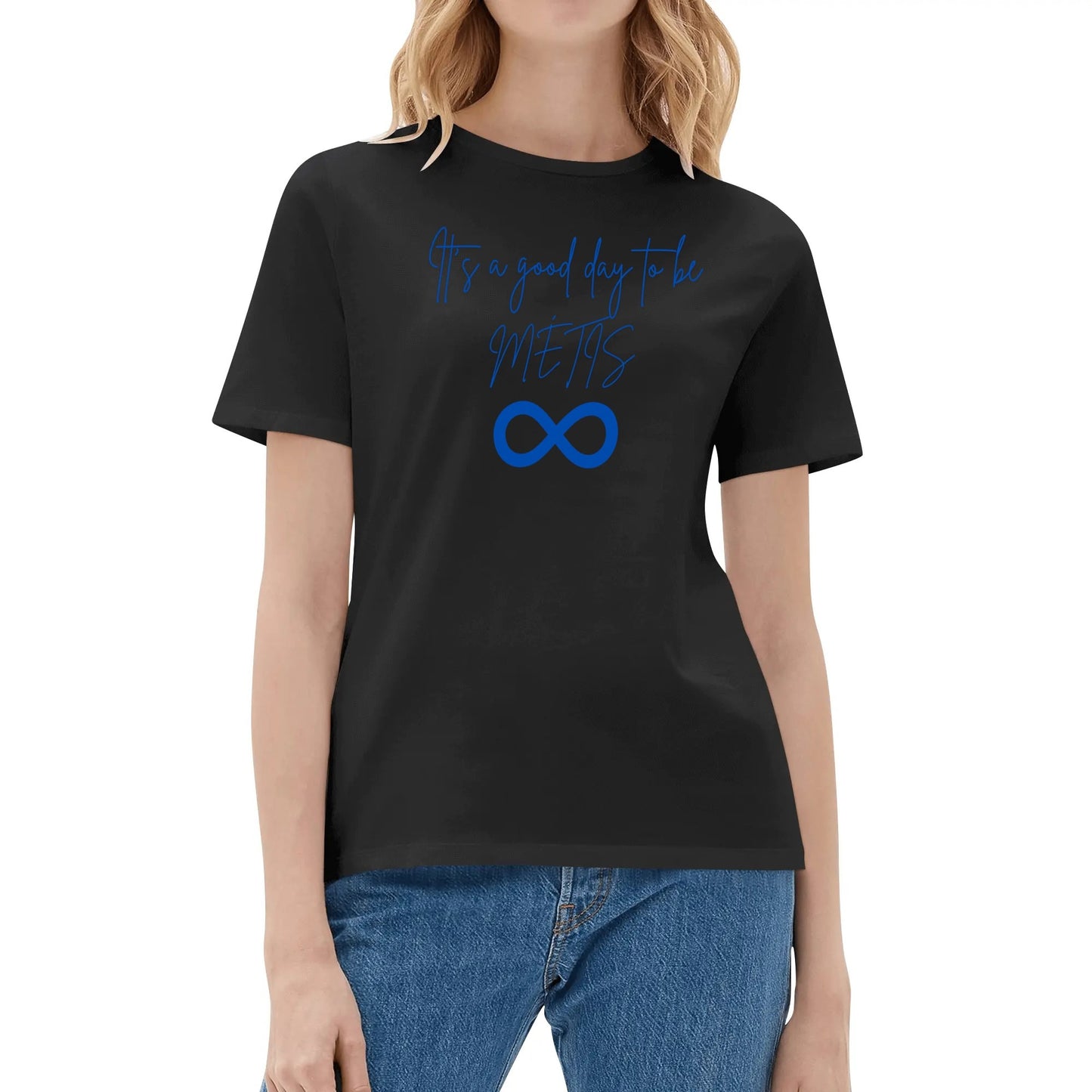 Women's "It's a Good Day to be Métis" Cotton T-Shirt