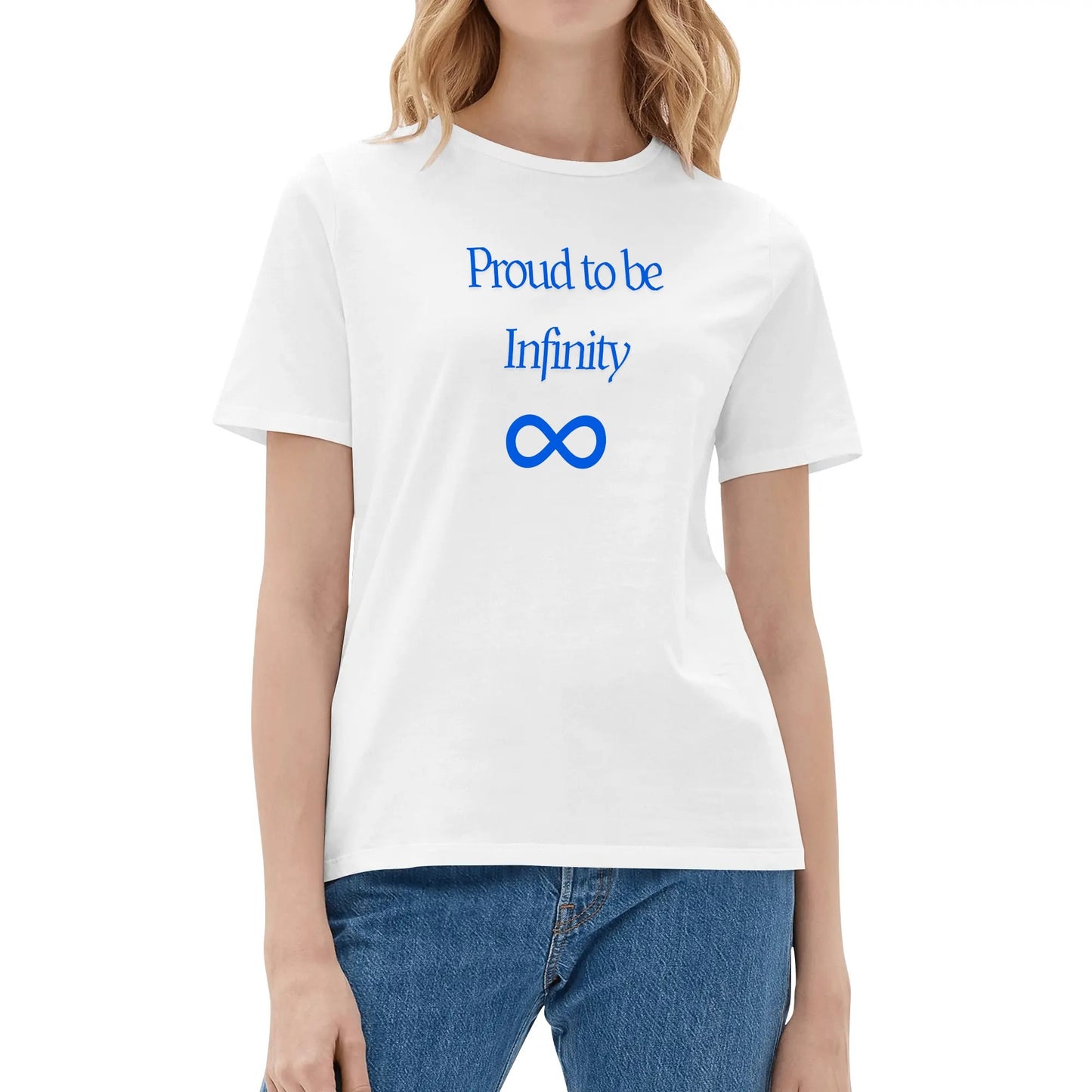 Women's Proud to be Infinity Cotton T-Shirt