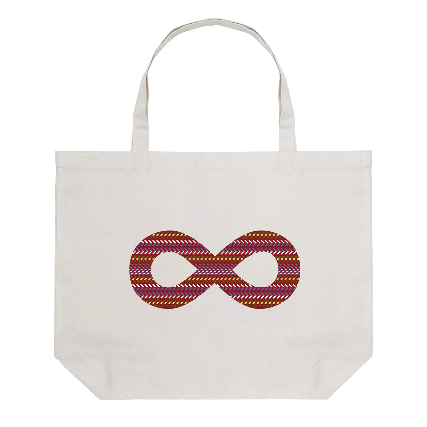 Infinity Sash Cotton Tote Bag