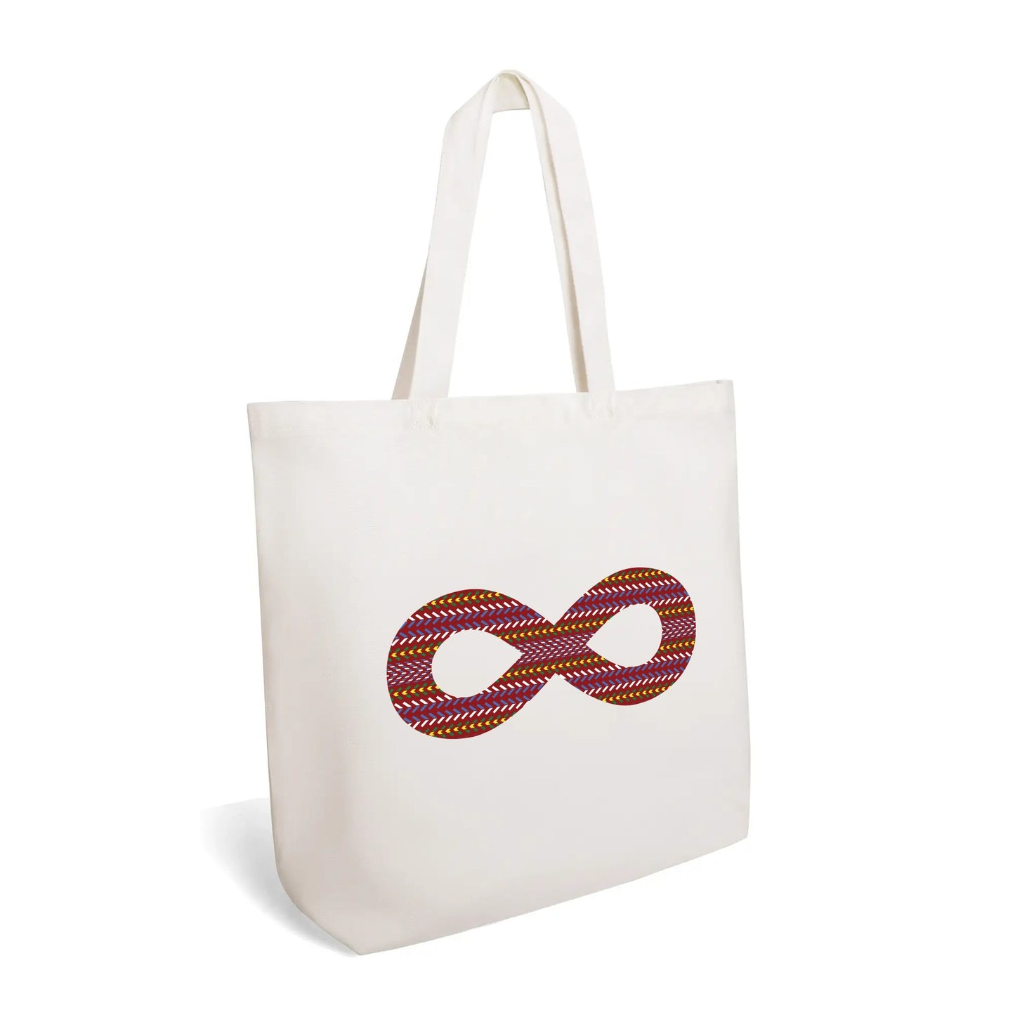 Infinity Sash Cotton Tote Bag