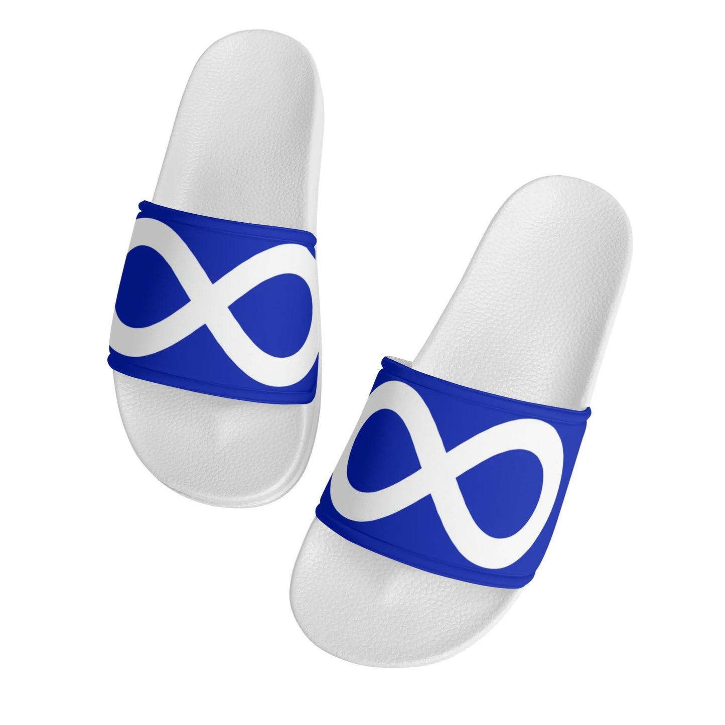 Child and Youth Métis Infinity Flag Slide Sandals