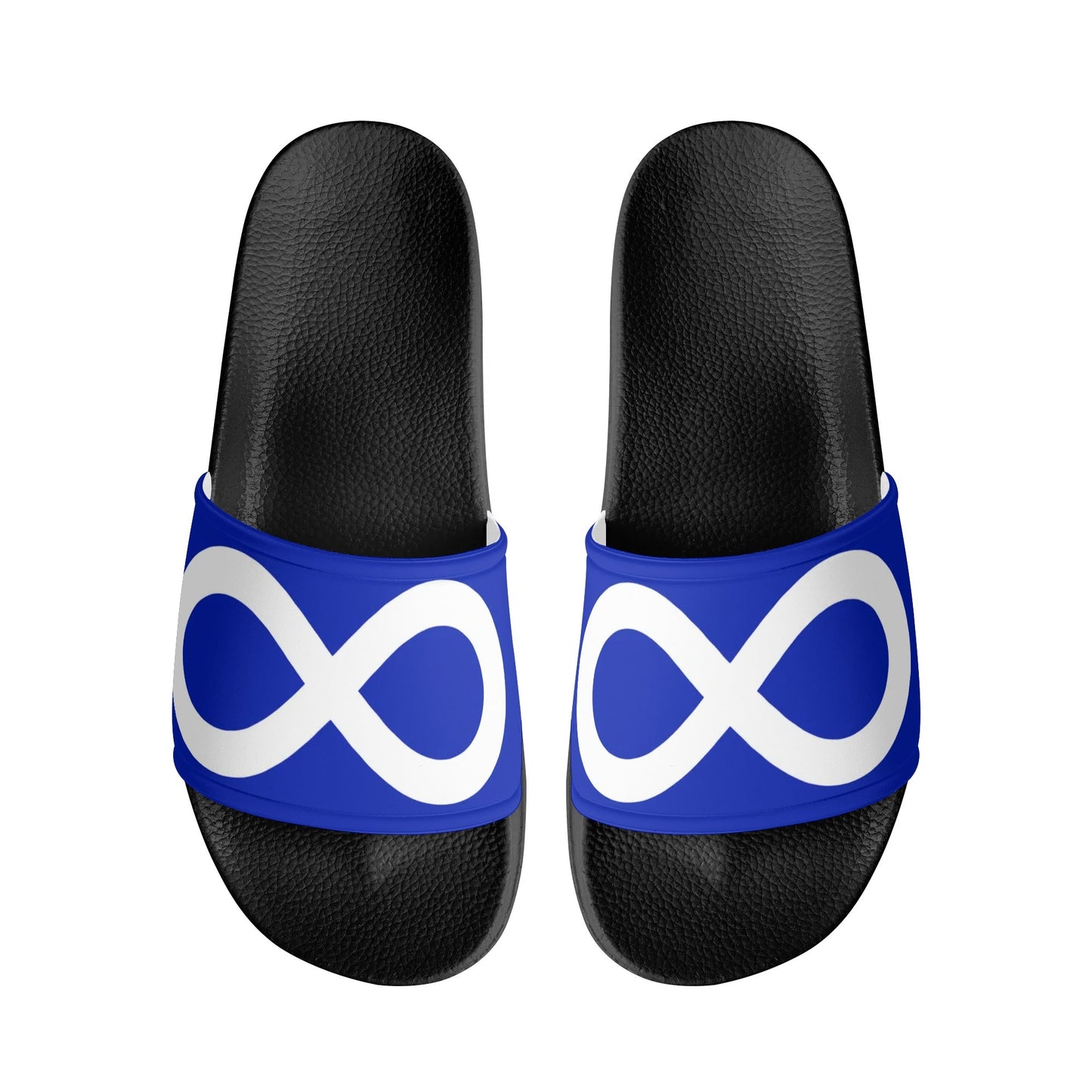 Child and Youth Métis Infinity Flag Slide Sandals