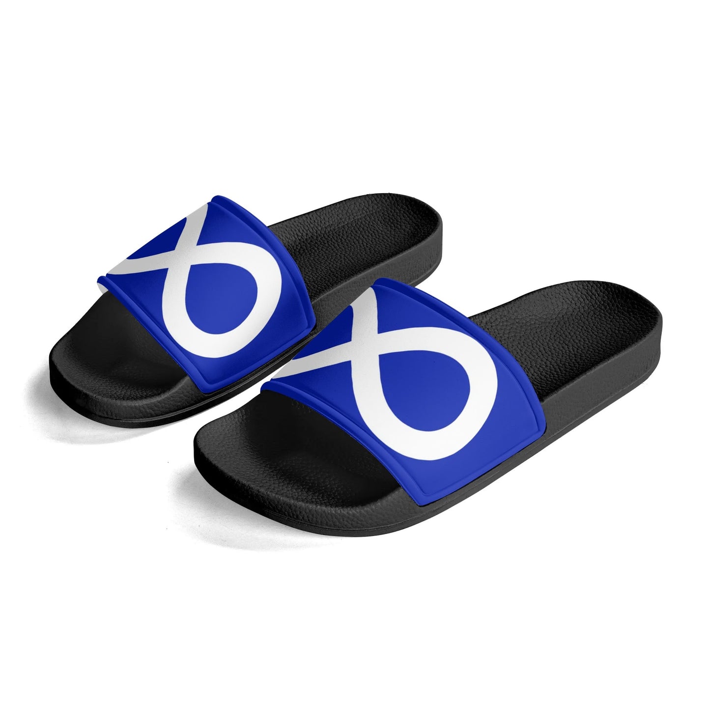 Child and Youth Métis Infinity Flag Slide Sandals