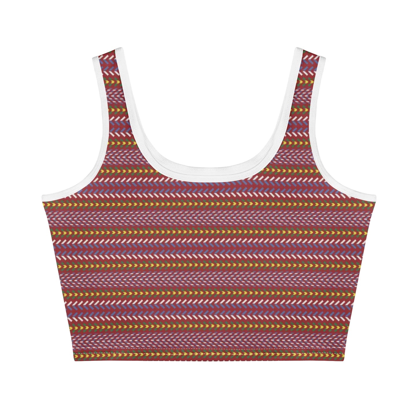 Women's Métis Sash Crop Tank Top