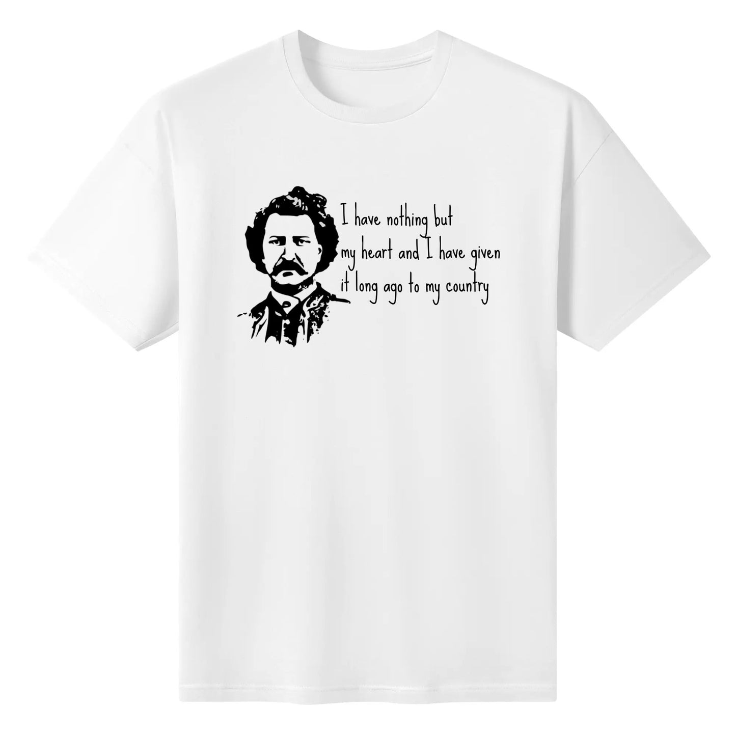 Women's Louis Riel Quote Cotton T-Shirt