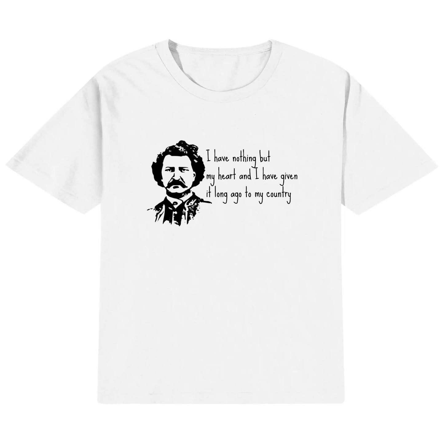 Children's Louis Riel Quote Cotton T-Shirt