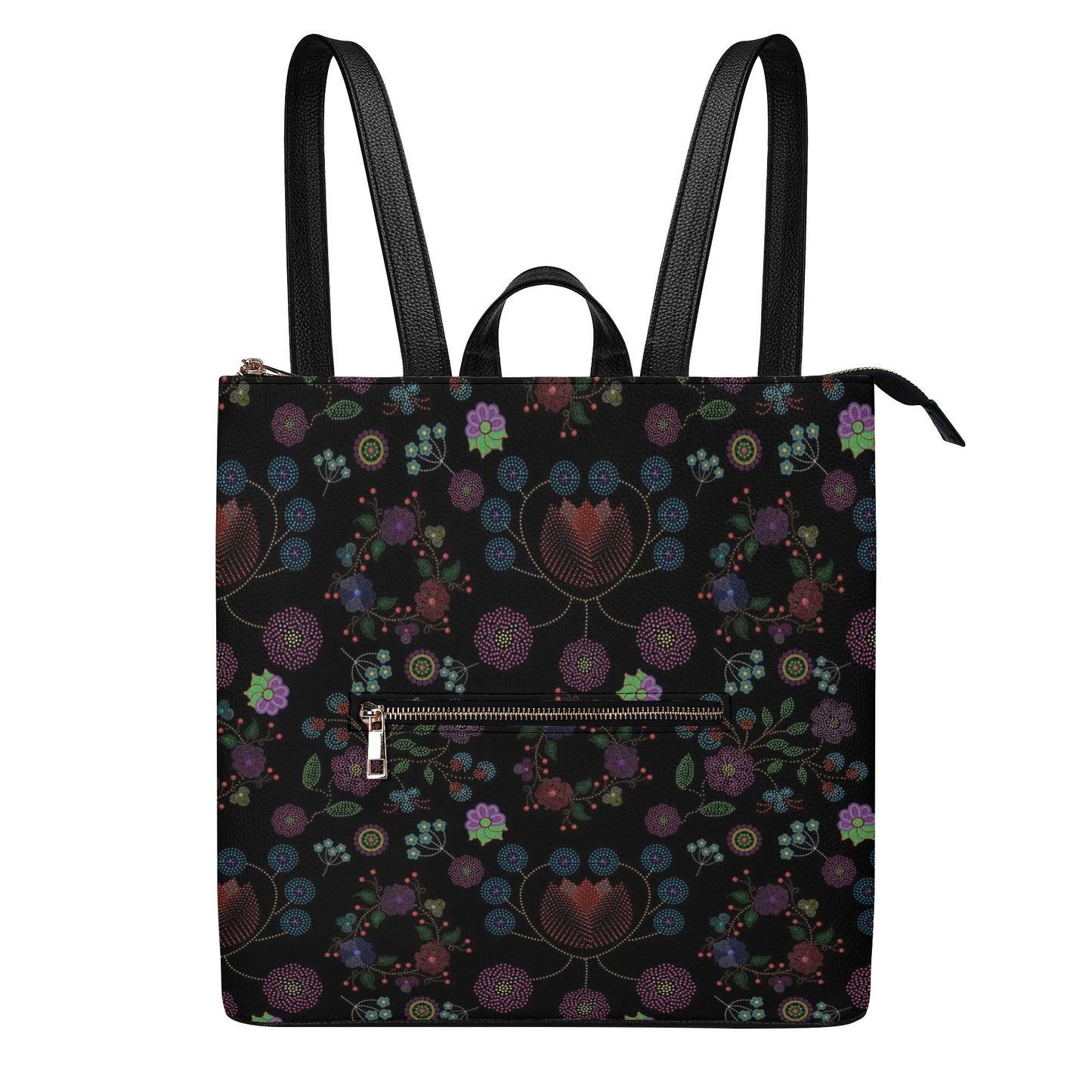 Métis Floral Dotted Leisure Backpack