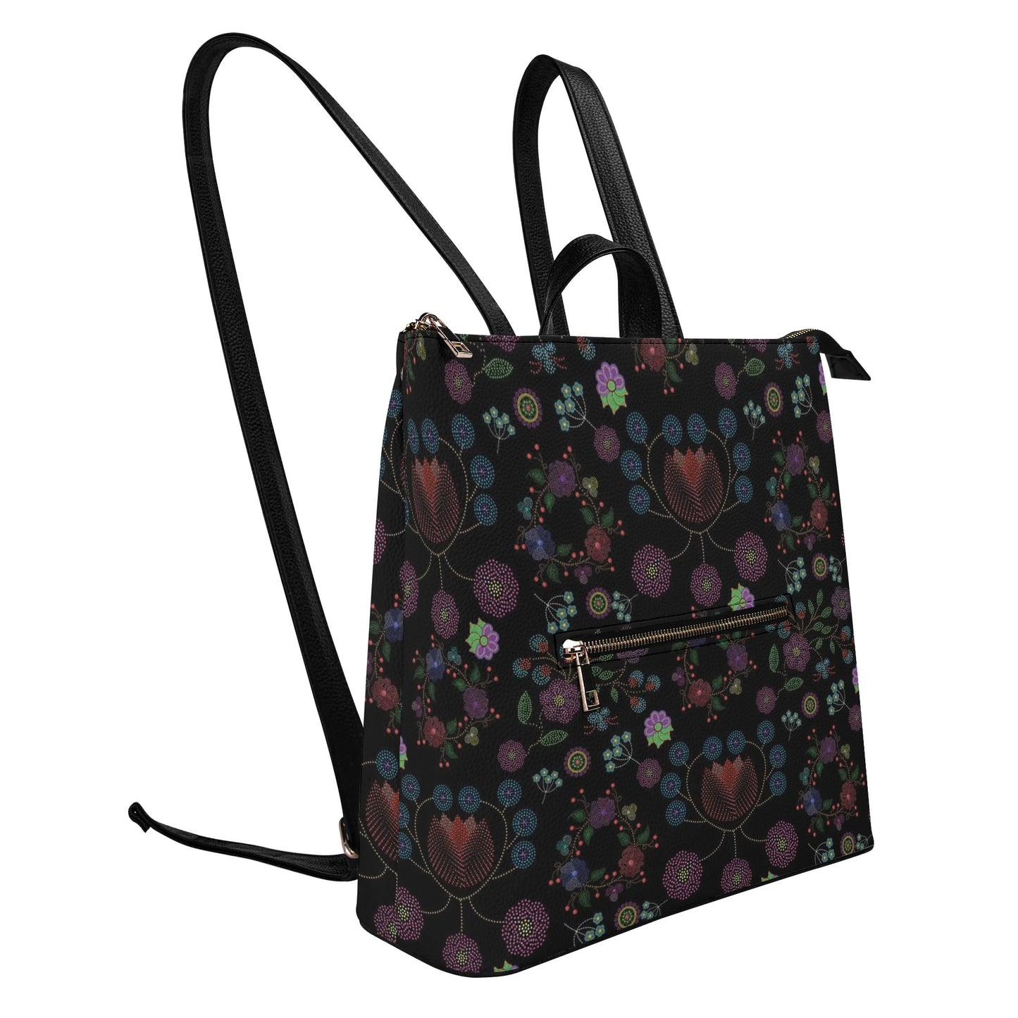 Métis Floral Dotted Leisure Backpack