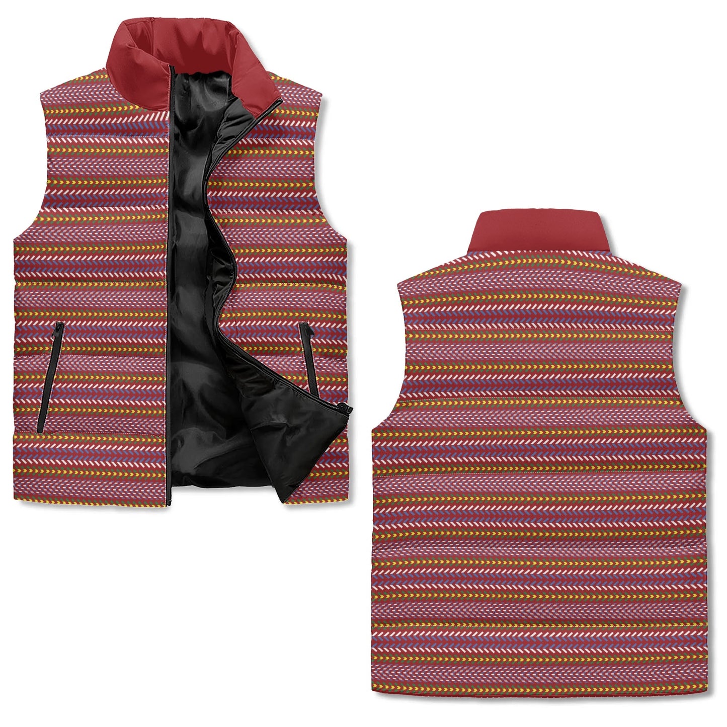 Unisex Métis Sash Lightweight Puffer Vest