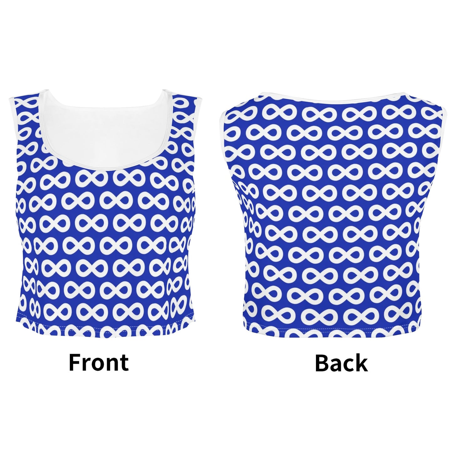 Women's Métis Infinity Sleeveless Crop Top