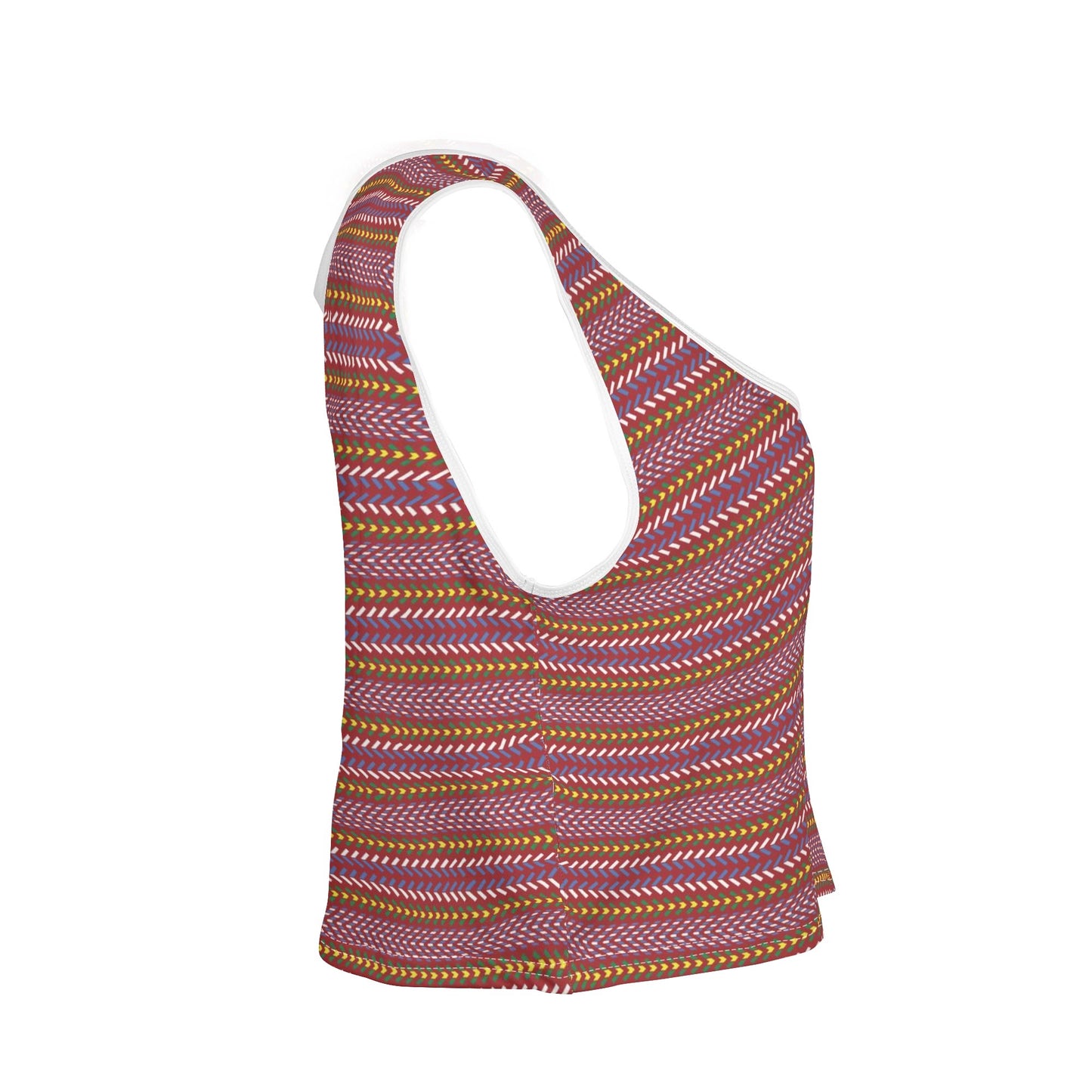 Women's Métis Sash Sleeveless Crop Top