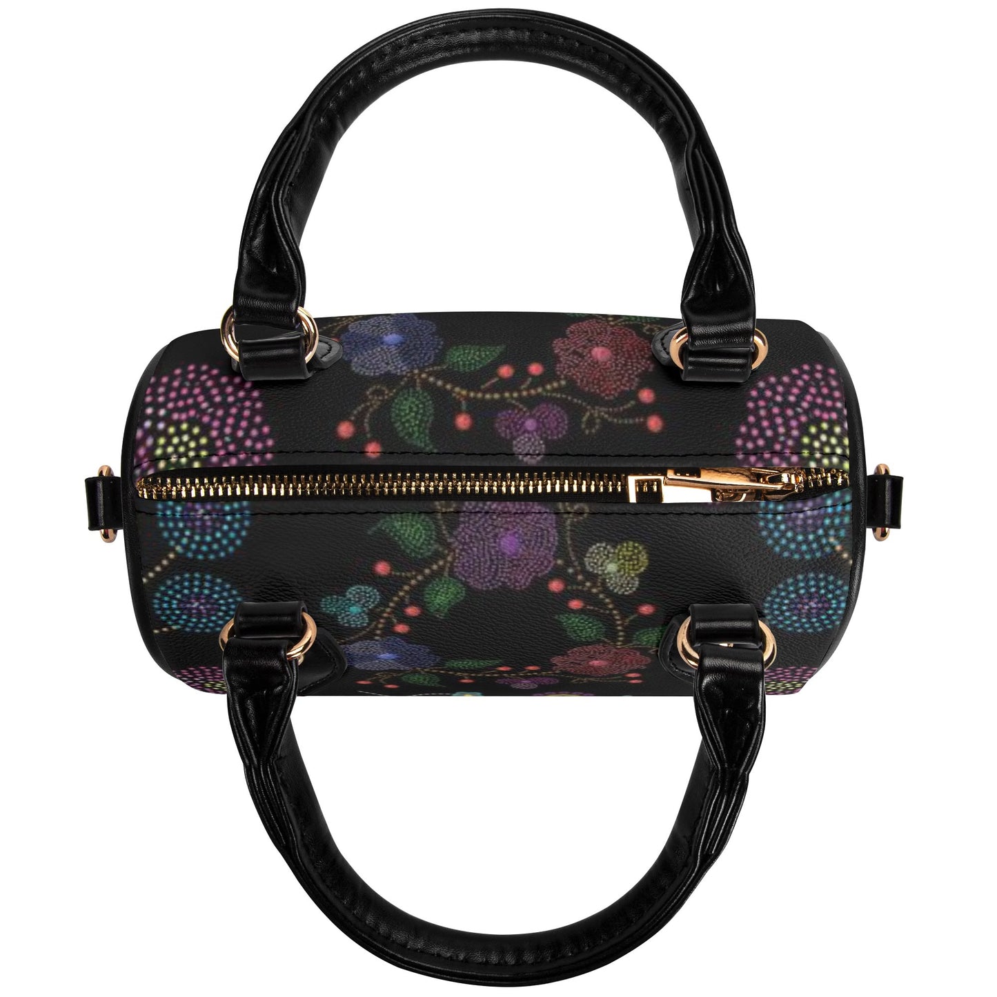 Métis Floral Dotted Mini Boston Bag