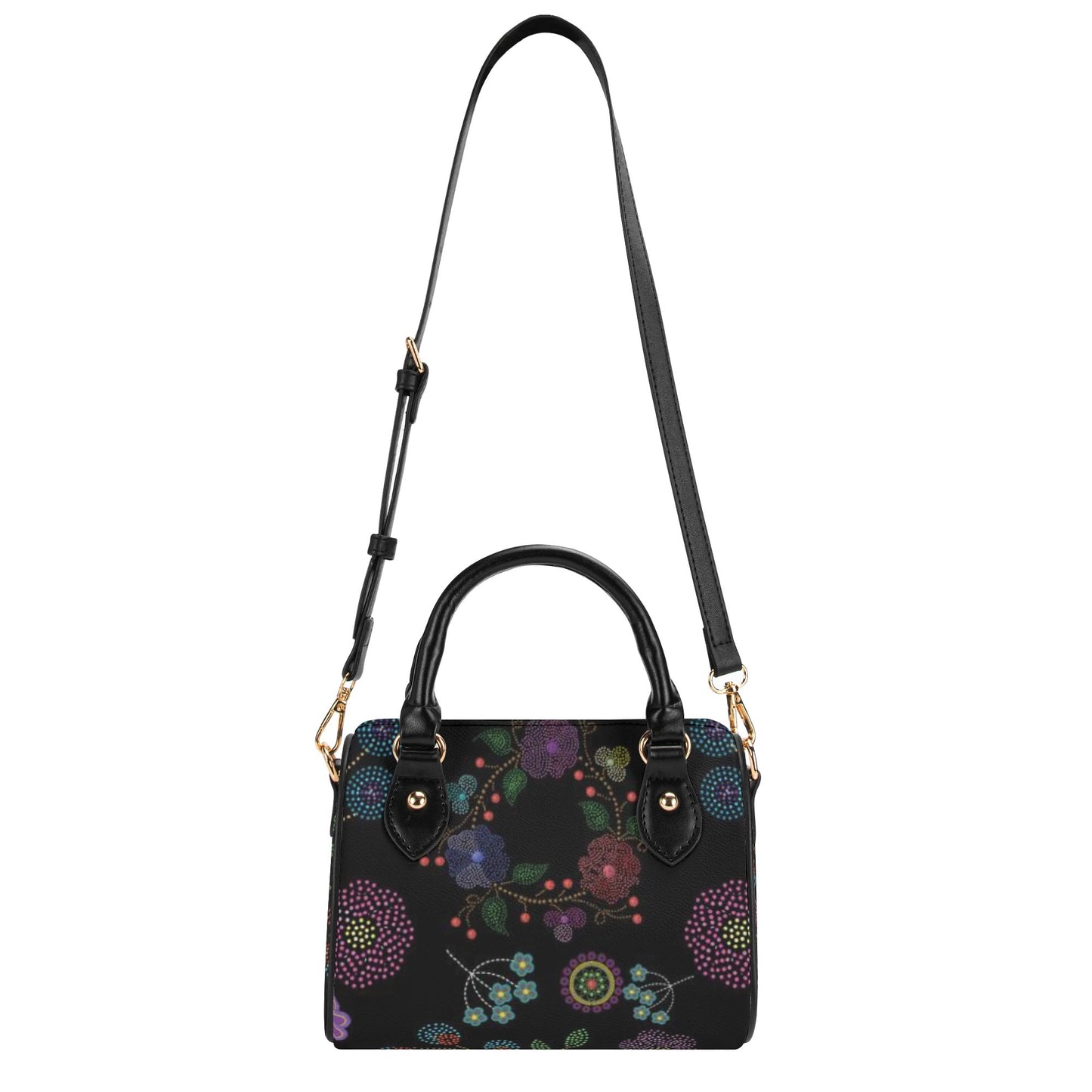 Métis Floral Dotted Mini Boston Bag