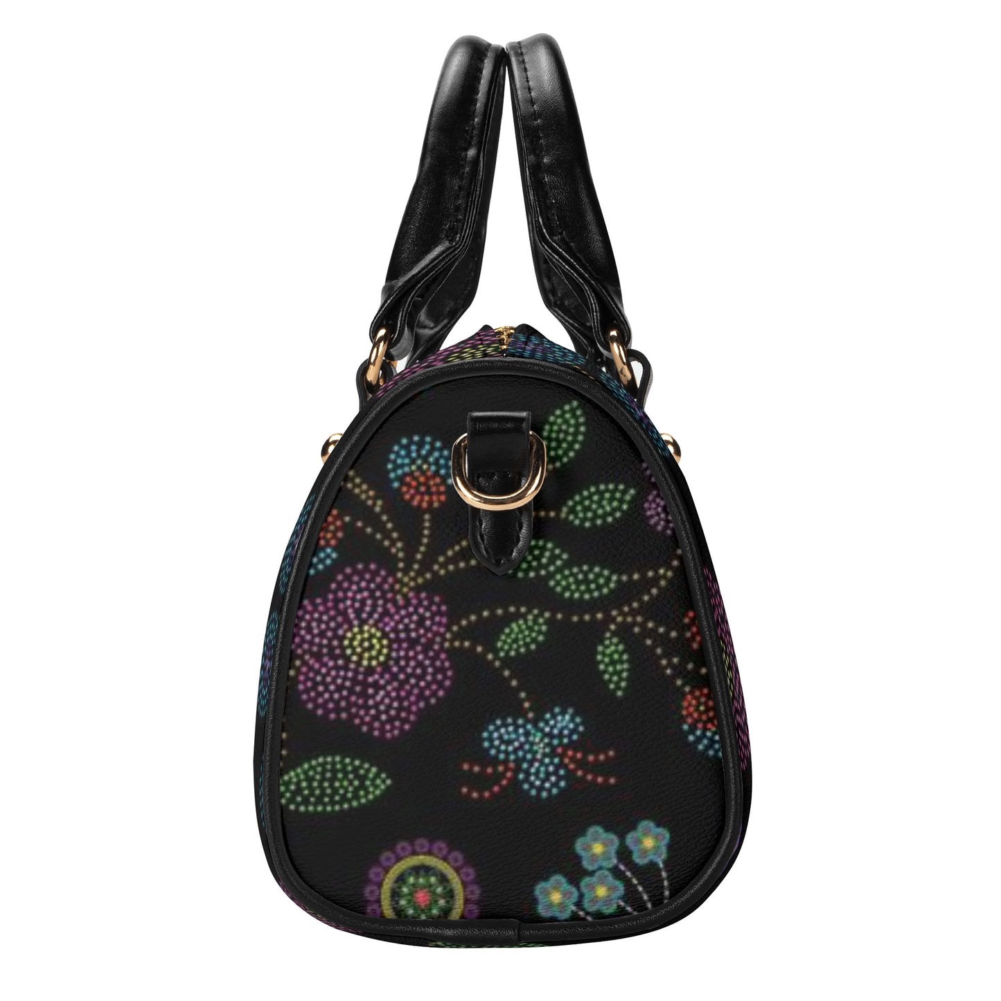 Métis Floral Dotted Mini Boston Bag