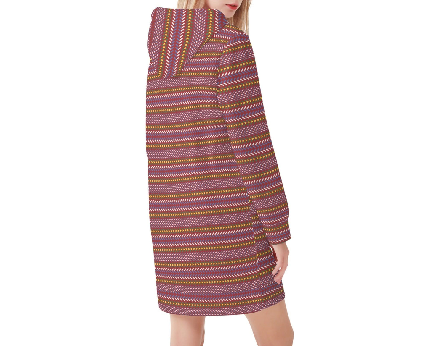 Women's Métis Sash Hoodie Dress