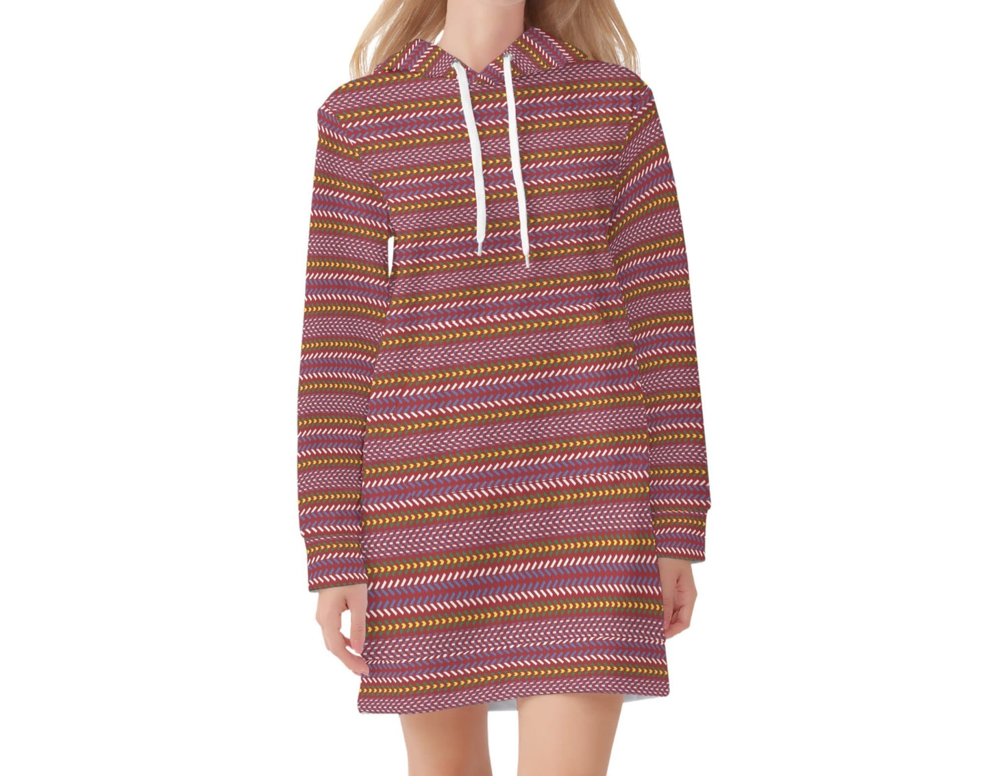 Women's Métis Sash Hoodie Dress