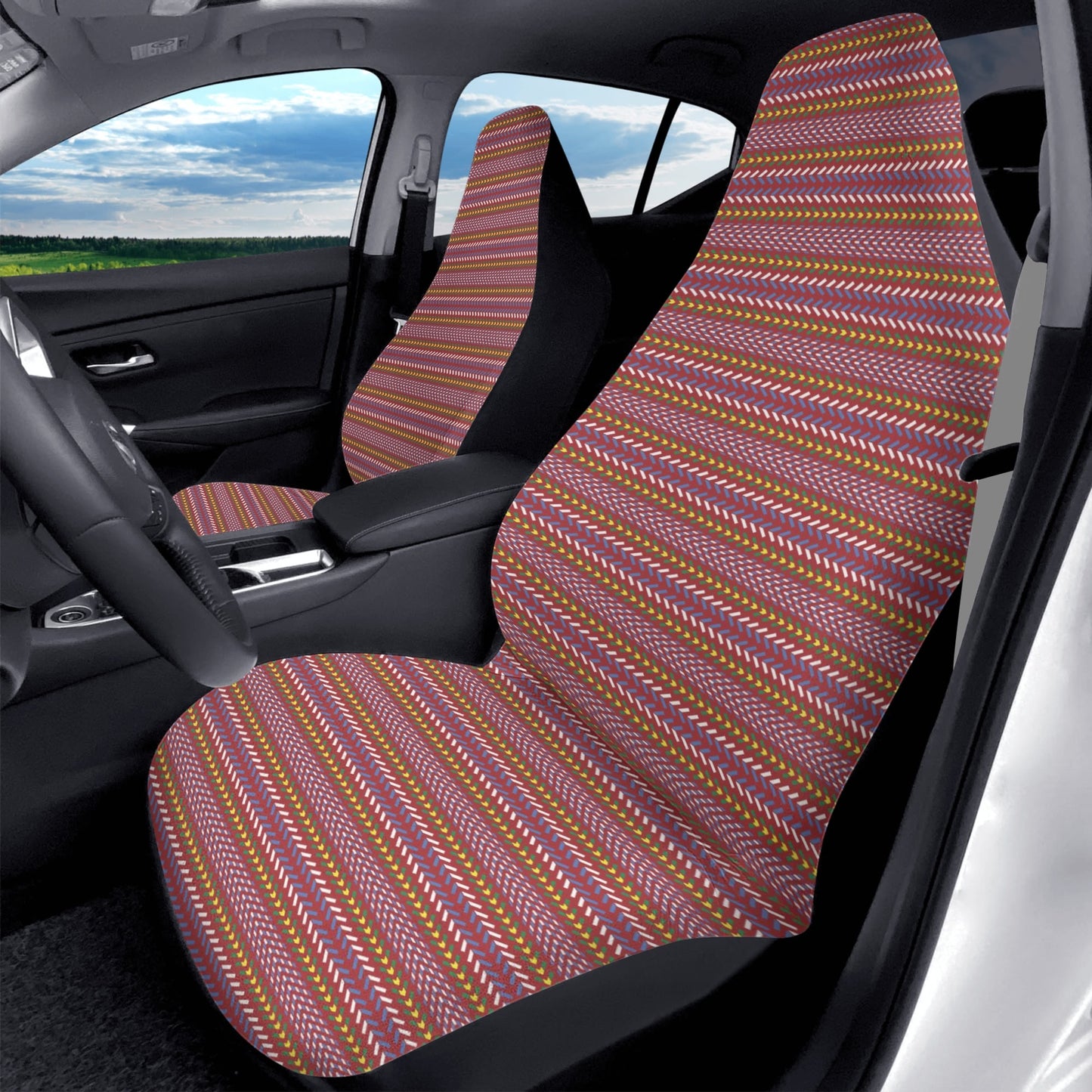 Métis Sash Front Car Seat Covers