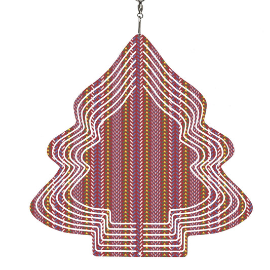 Métis Sash Christmas Tree Wind Spinner