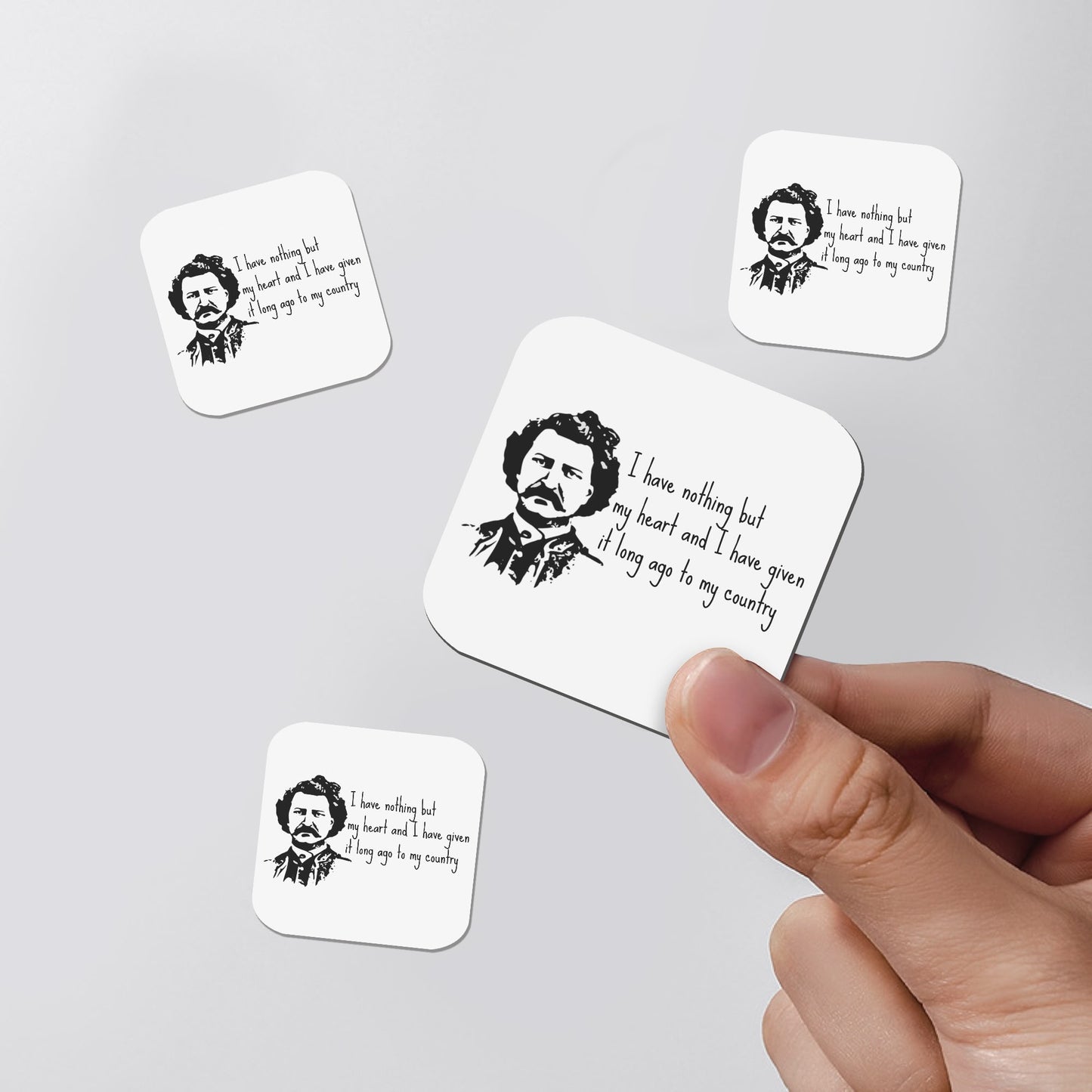 Louis Riel Quote Magnet Set